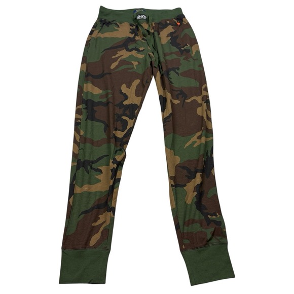 Polo Ralph Lauren Sleep Pants Mens Small Green Camo - Picture 1 of 8